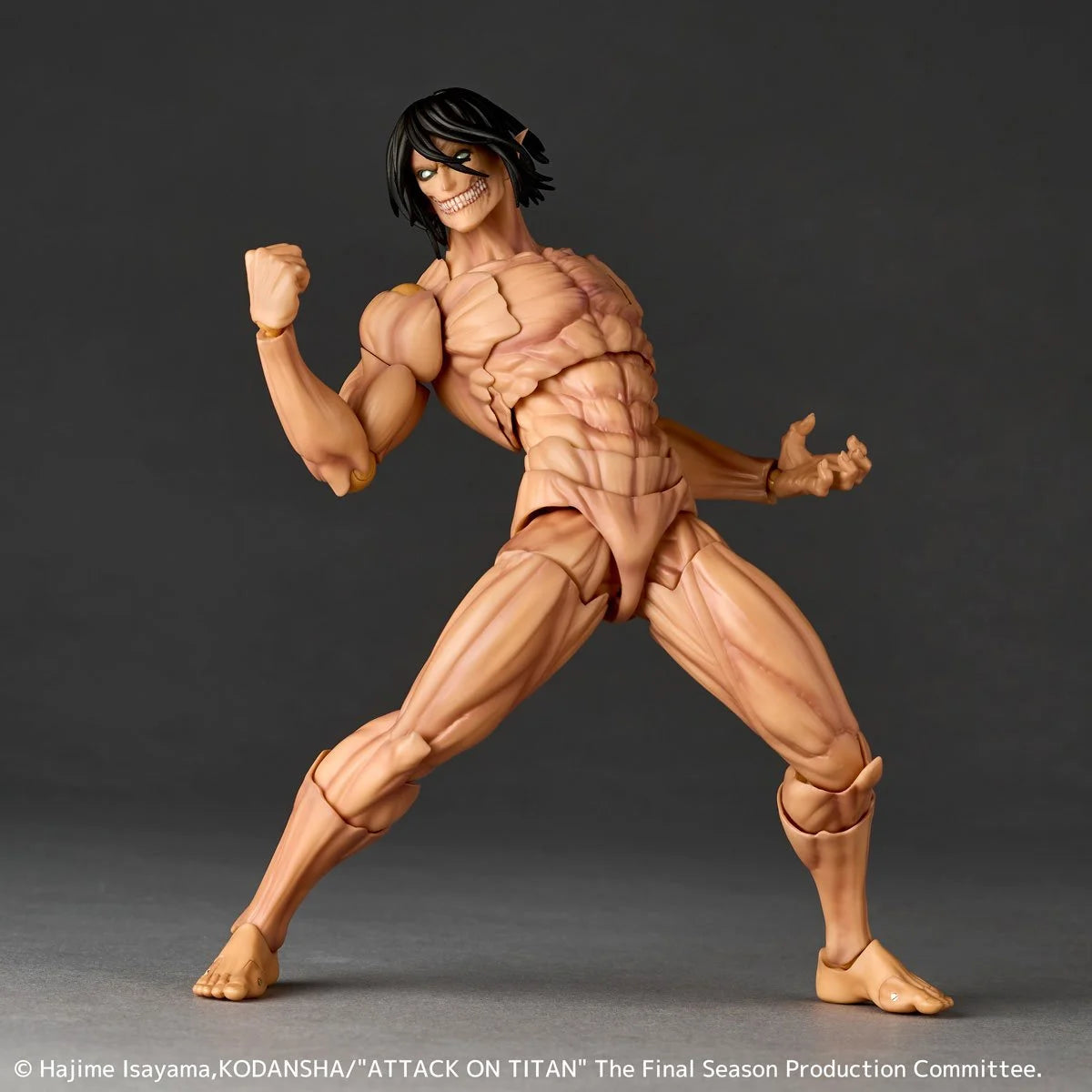 Attack on Titan Eren Yeager Titan Revoltech Amazing Yamaguchi Action Figure