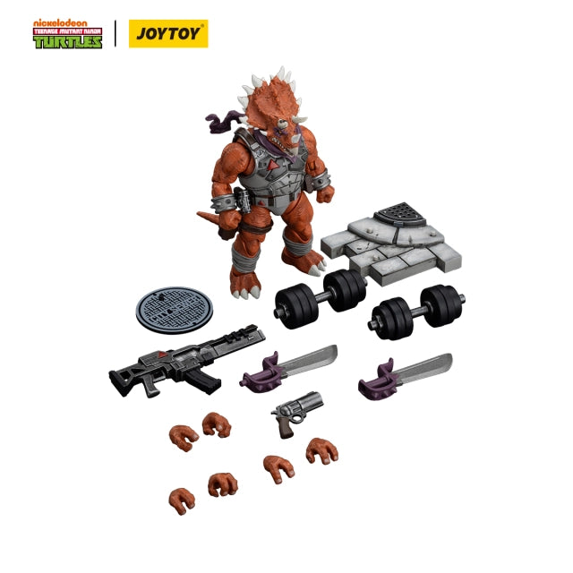 TMNT Triceraton Infantryman Action Figure By Joytoy