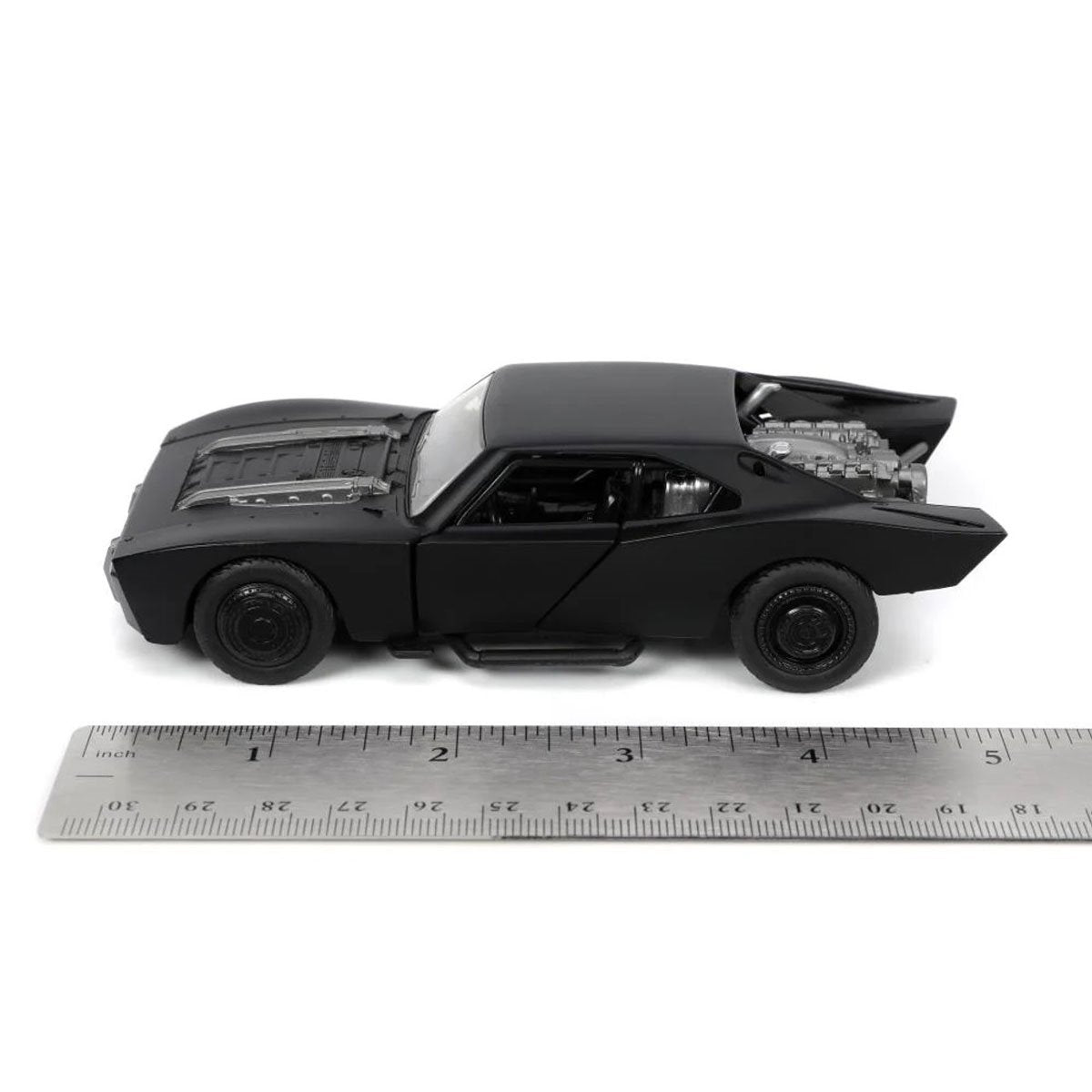The Batman 2021 Batmobile 1:18 Scale Die-Cast Metal Vehicle with Batman Mini-Figure by Jada Toys