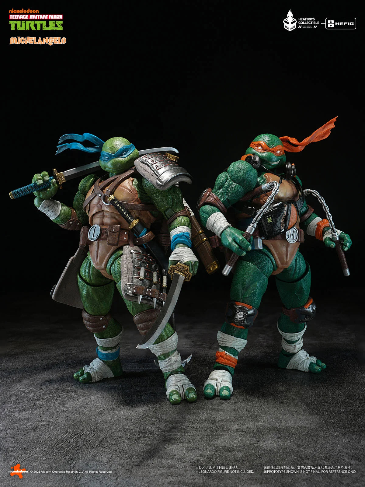 HB0105 HEATFIG Teenage Mutant Ninja Turtles Michelangelo Standard Edition By Heatboys