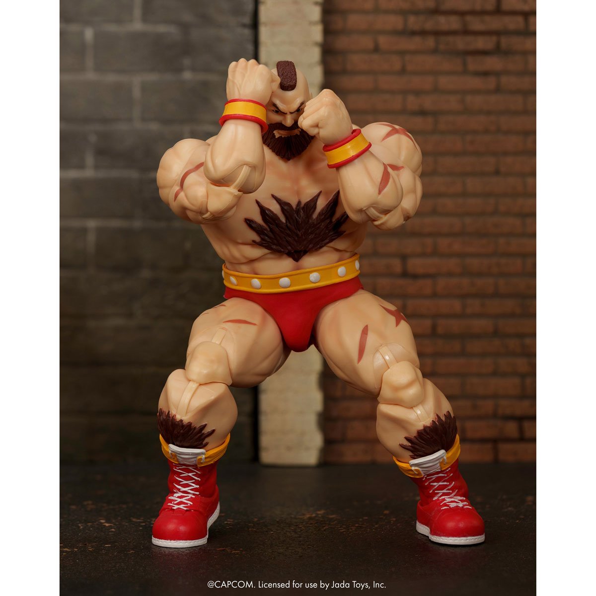 Ultra Street Fighter II Zangief Deluxe Scale Action Figure by Jada Toys