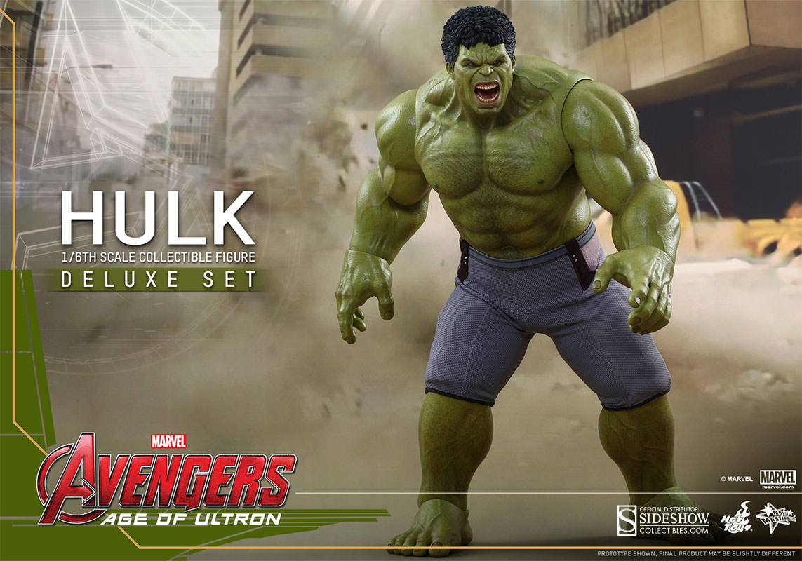 Hulk Deluxe Sixth Scale Figure by Hot Toys