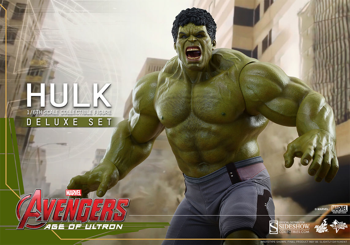 Hulk Deluxe Sixth Scale Figure by Hot Toys