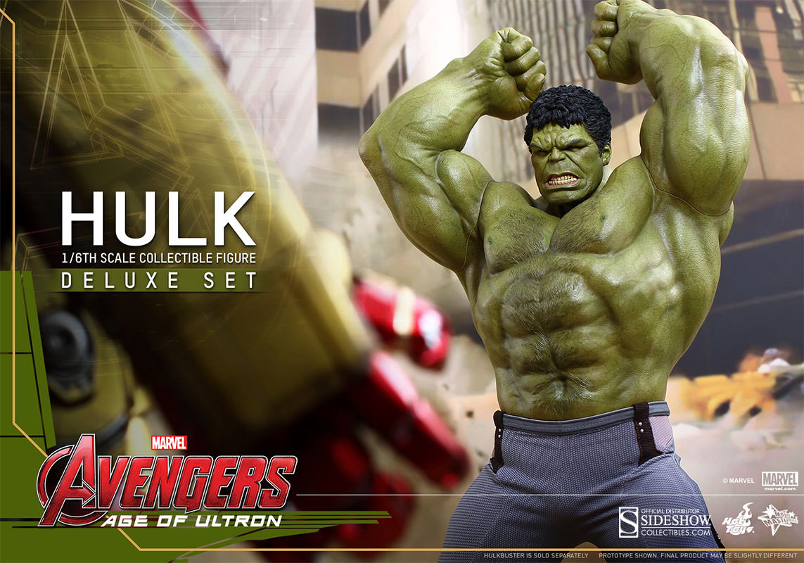 Hulk Deluxe Sixth Scale Figure by Hot Toys