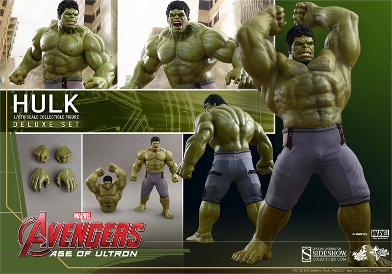Hulk Deluxe Sixth Scale Figure by Hot Toys