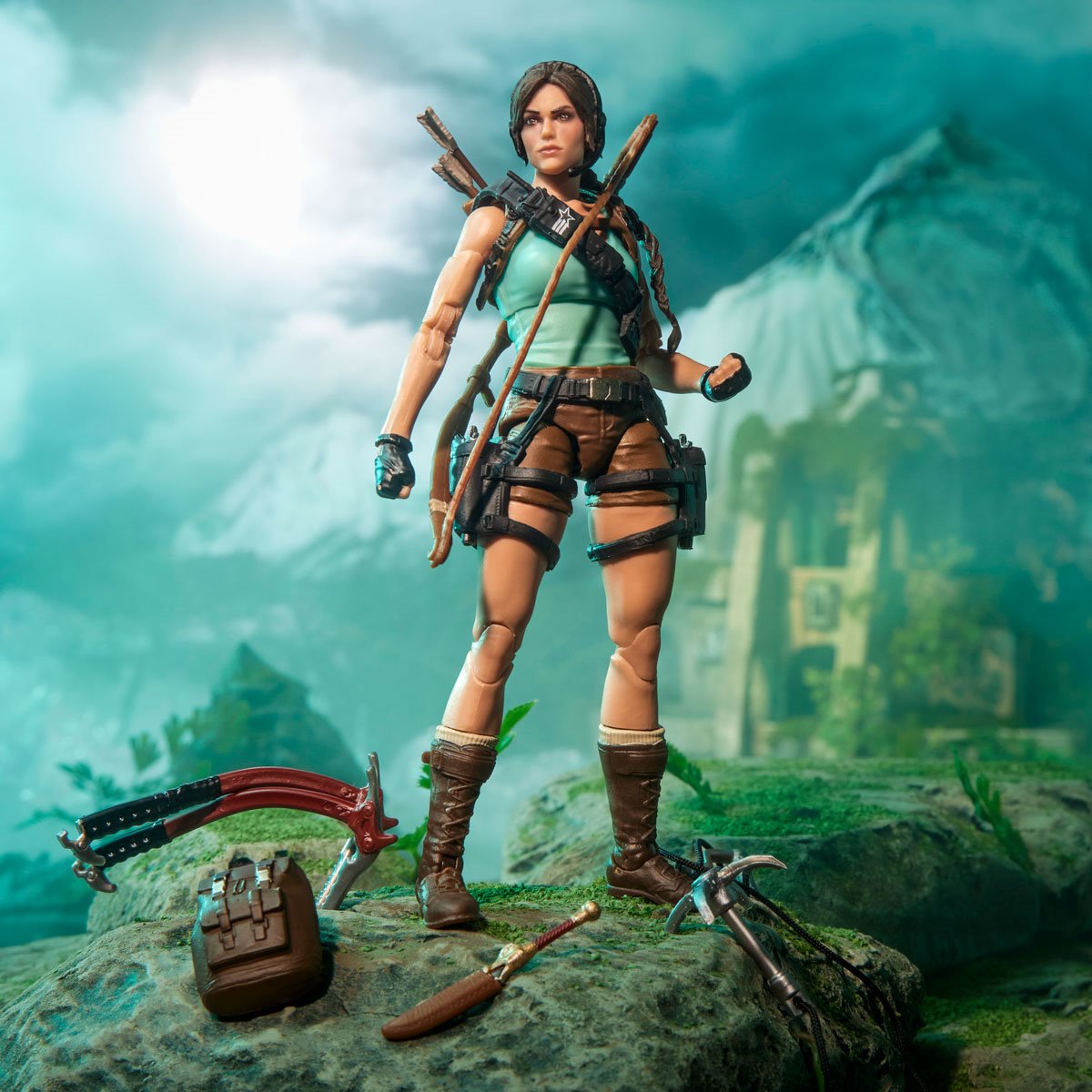 G.I. Joe Classified Series Retro Cardback Lara Croft Tomb Raider Action Figure