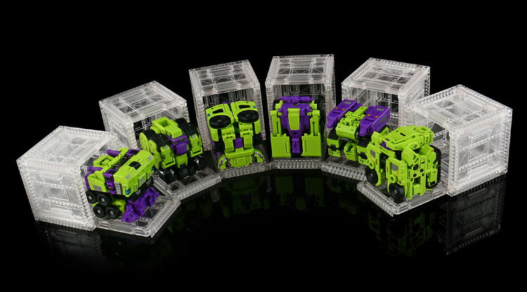 Lucky Cat Micro Cosmos MC-02 Riki-Oh Devastator Whole Set