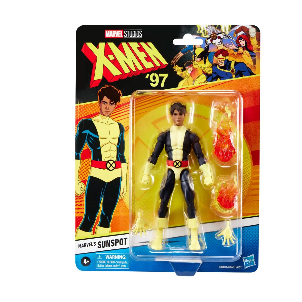 X-Men 97 Marvel Legends Sunspot Action Figure