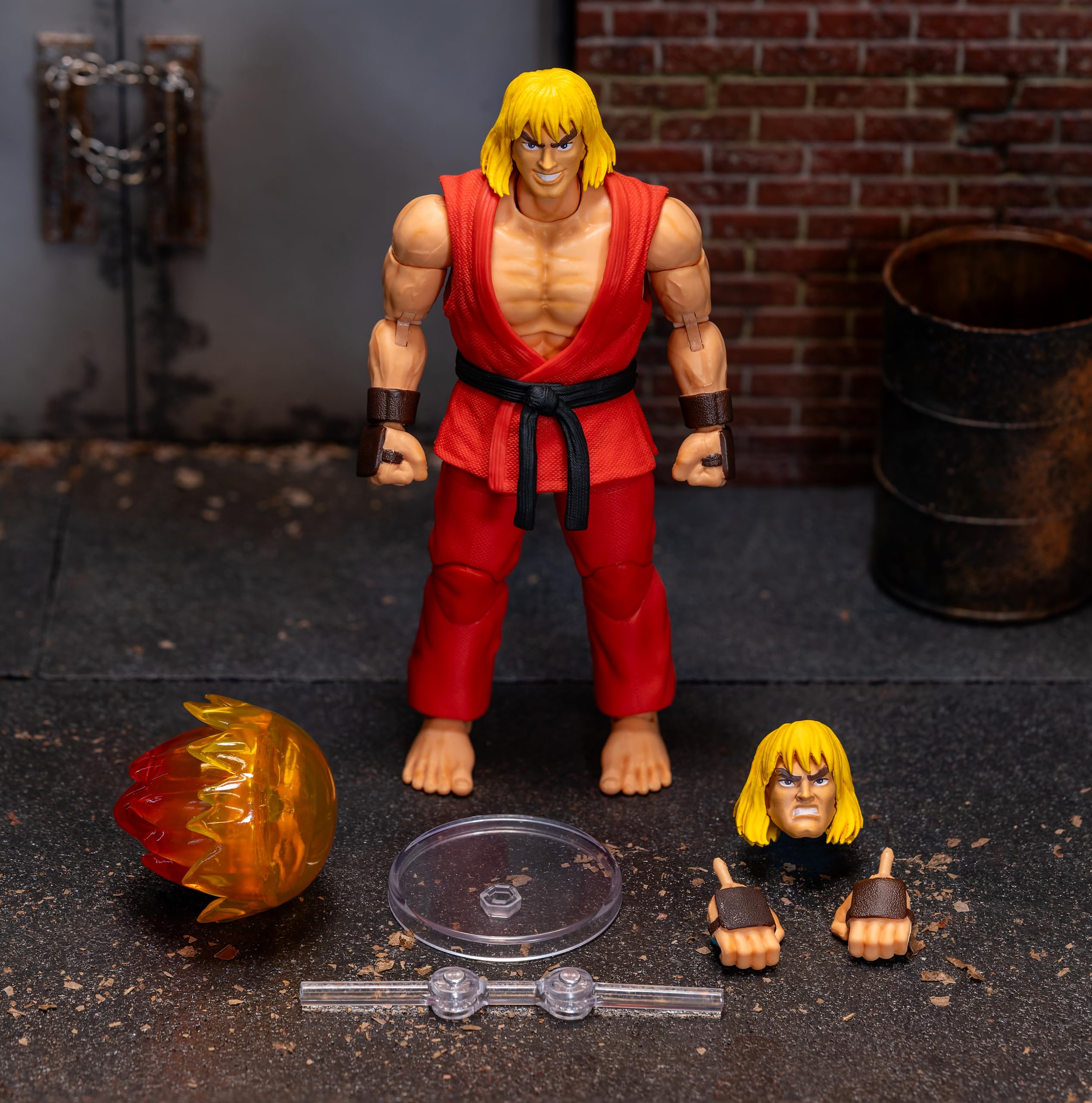 Ultra Street Fighter II Ken Scale Action Figure by Jada Toys