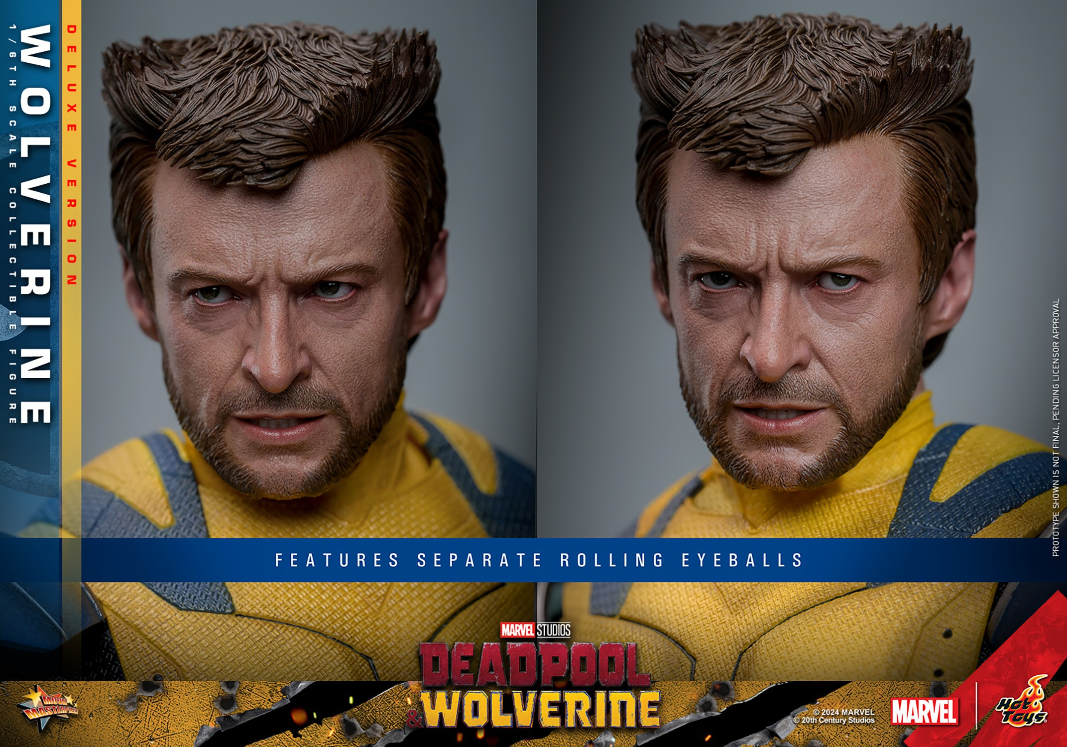 WOLVERINE (DELUXE VERSION) Sixth Scale Figure by Hot Toys