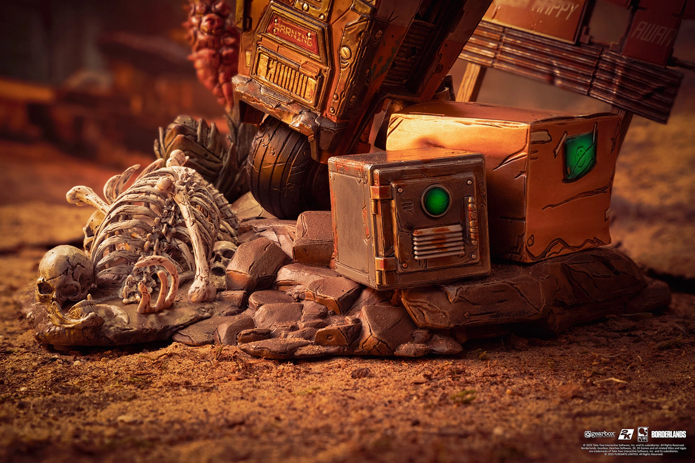 Psycho Bandit & Claptrap Diorama by PureArts