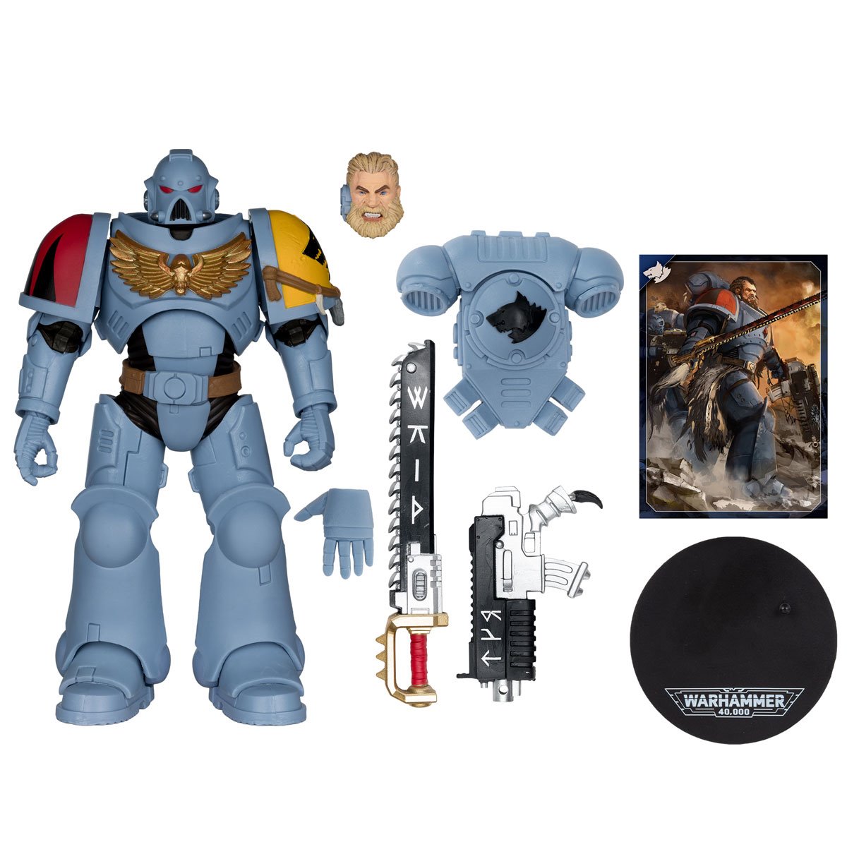 Warhammer 40,000 Grey Hunter Space Wolves Action Figure