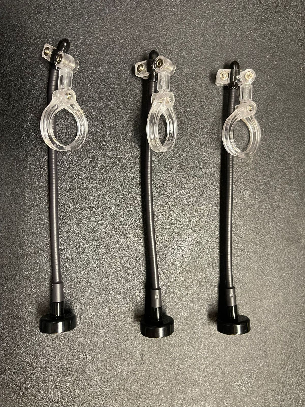 Magnetic Display Stand (Set of 3) for 1/12 action figure or 1/144 Scale Gundam Models