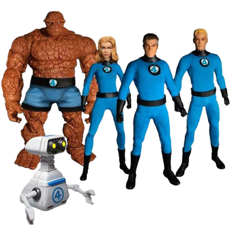 Fantastic Four - Deluxe Steel Boxed Set By Mezco