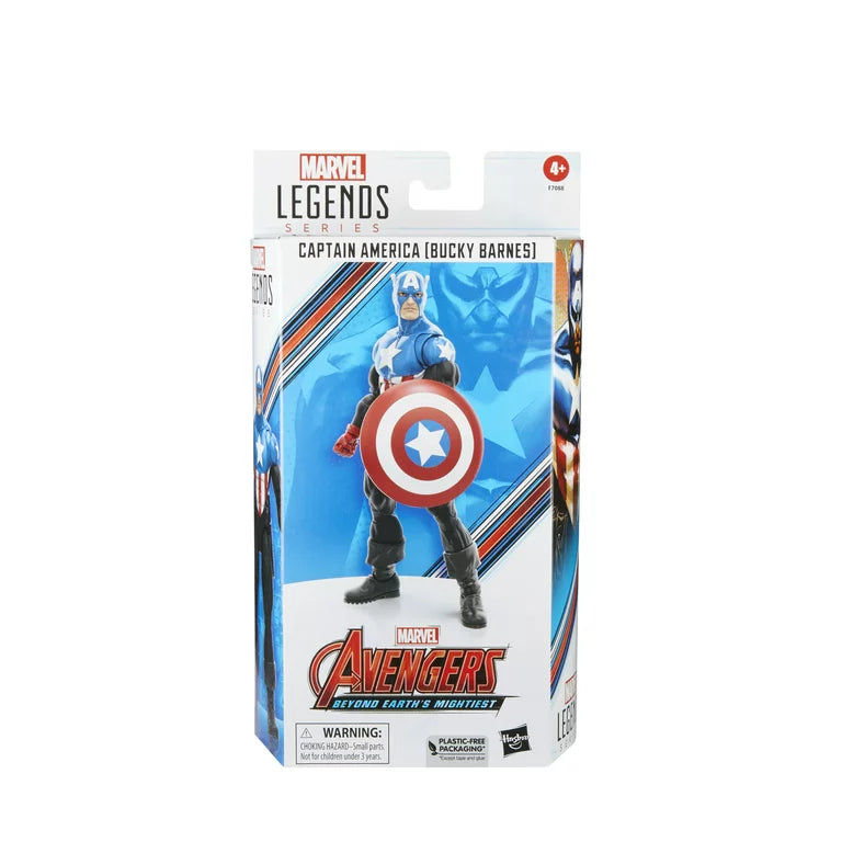 Marvel Legends Captain America Bucky Barnes Avengers 60th Anniversary Action Figure