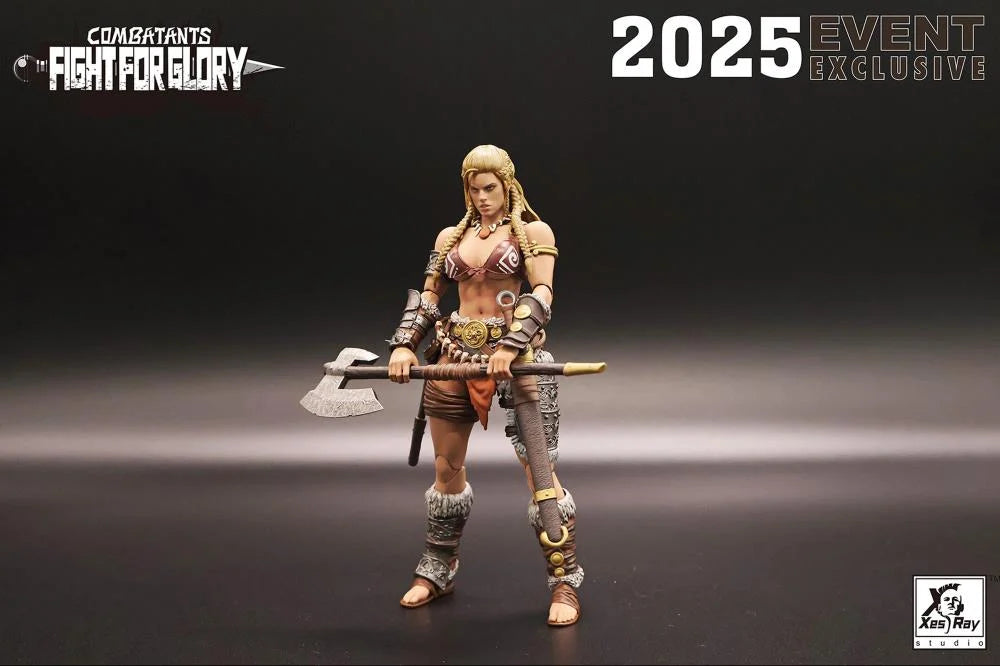 Combatants Fight For Glory Gold Hildr (2025 Event Exclusive) Action Figure