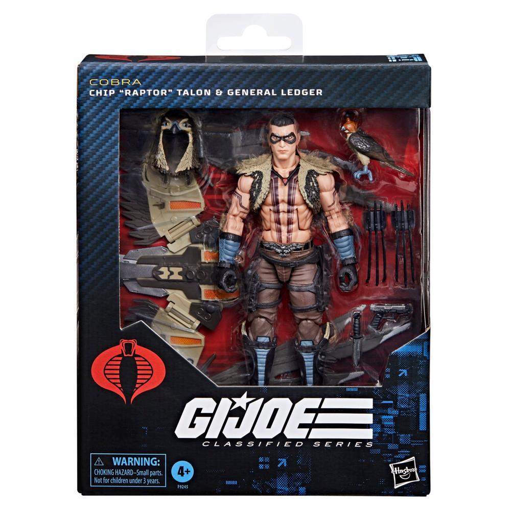 G.I. Joe Classified Series Chip "Raptor" Talon & General Ledger #139