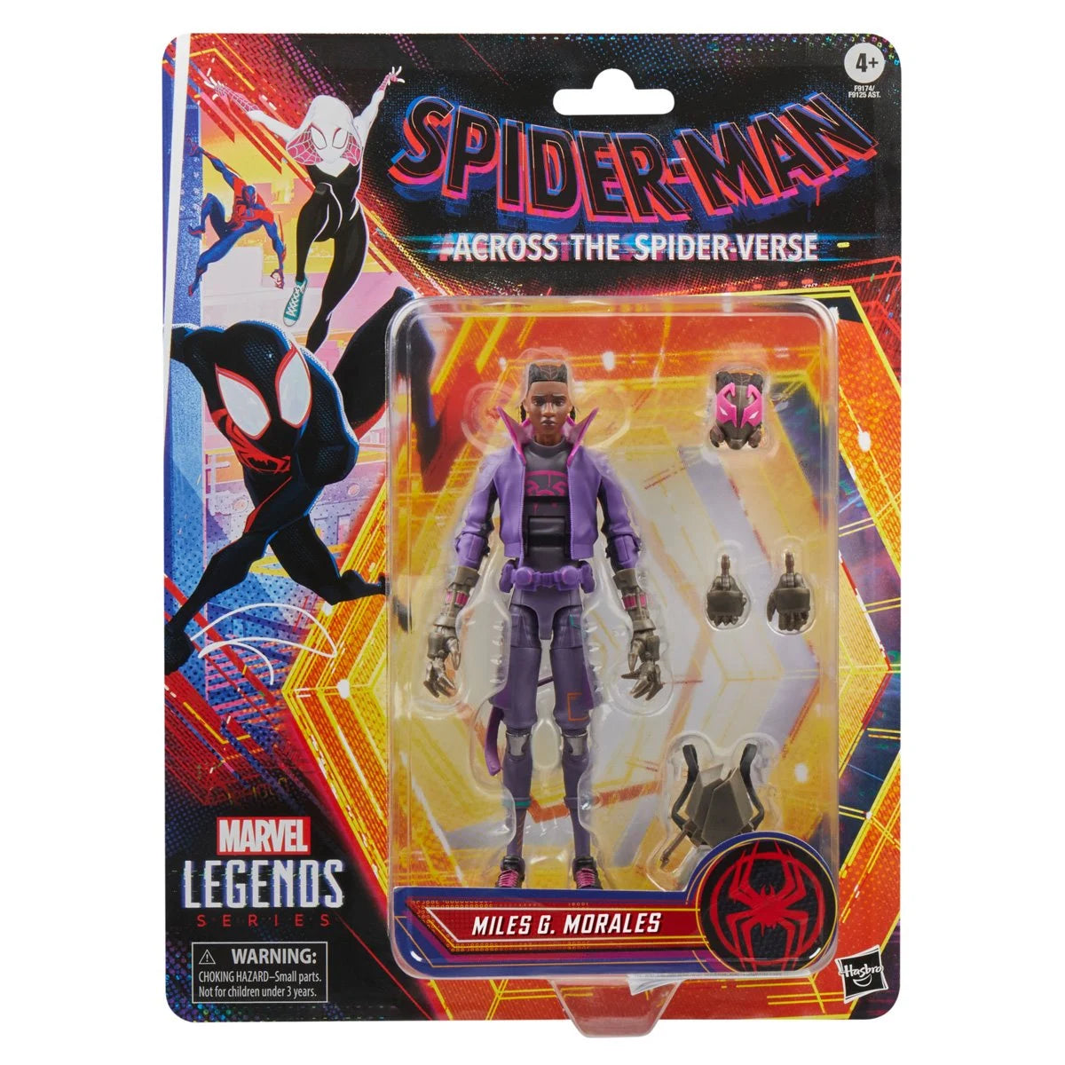 Spider-Man Across The Spider-Verse Marvel Legends Miles G. Morales Action Figure