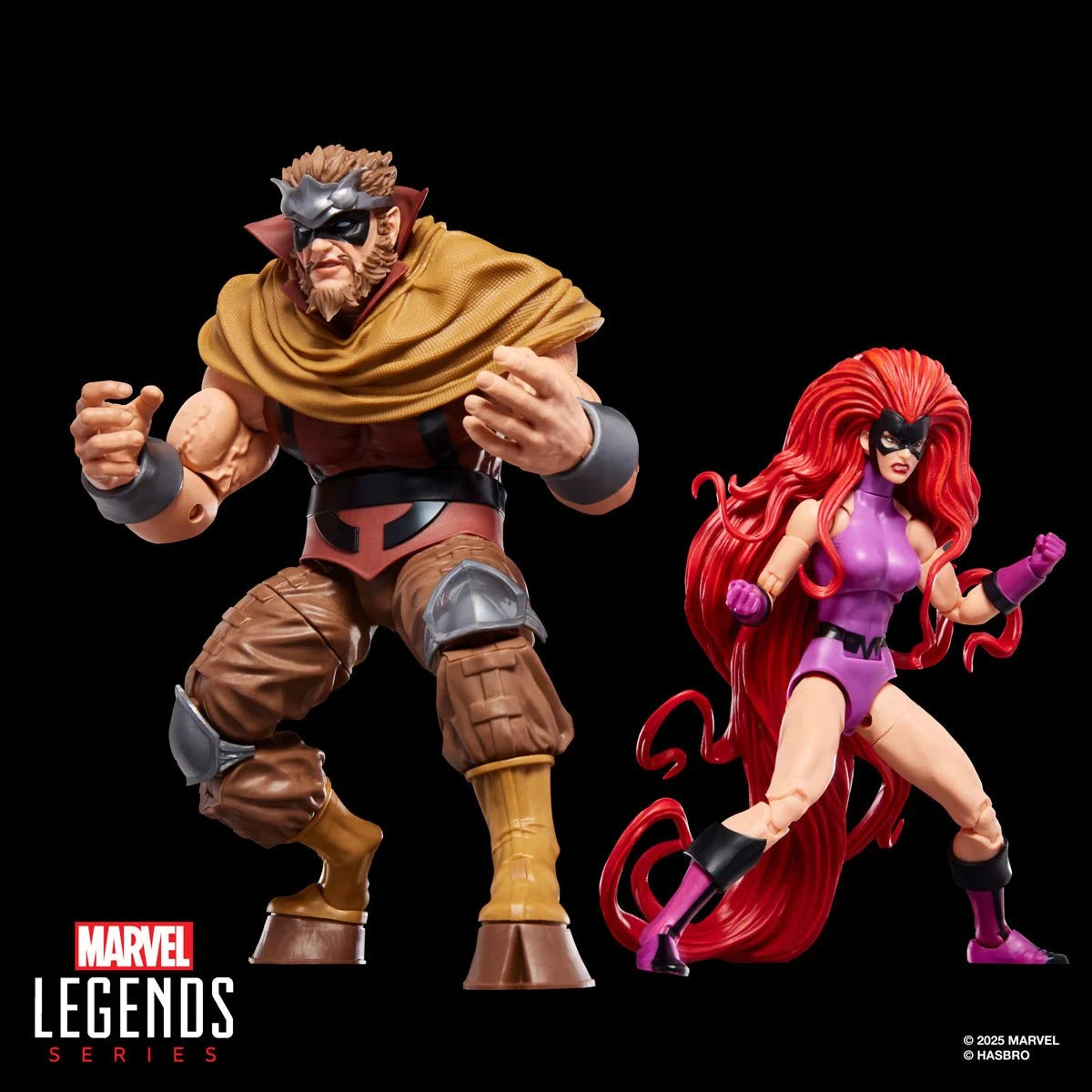 Inhumans Marvel Legends Medusa & Marvel’s Gorgon 2-Pack Action Figures