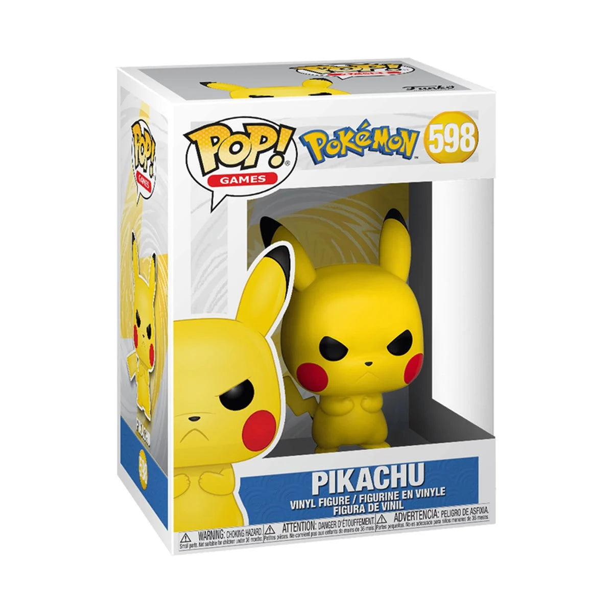 Pokemon Pikachu (Grumpy) Funko Pop!