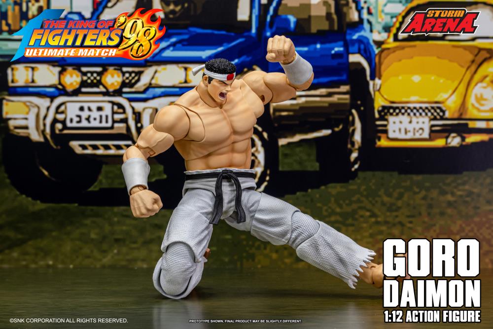 The King of Fighters '98 Ultimate Match Storm Arena Goro Daimon Action Figure