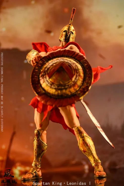 Eternal Warlords Spartan King Leonidas I Bloodstained Version Action Figure
