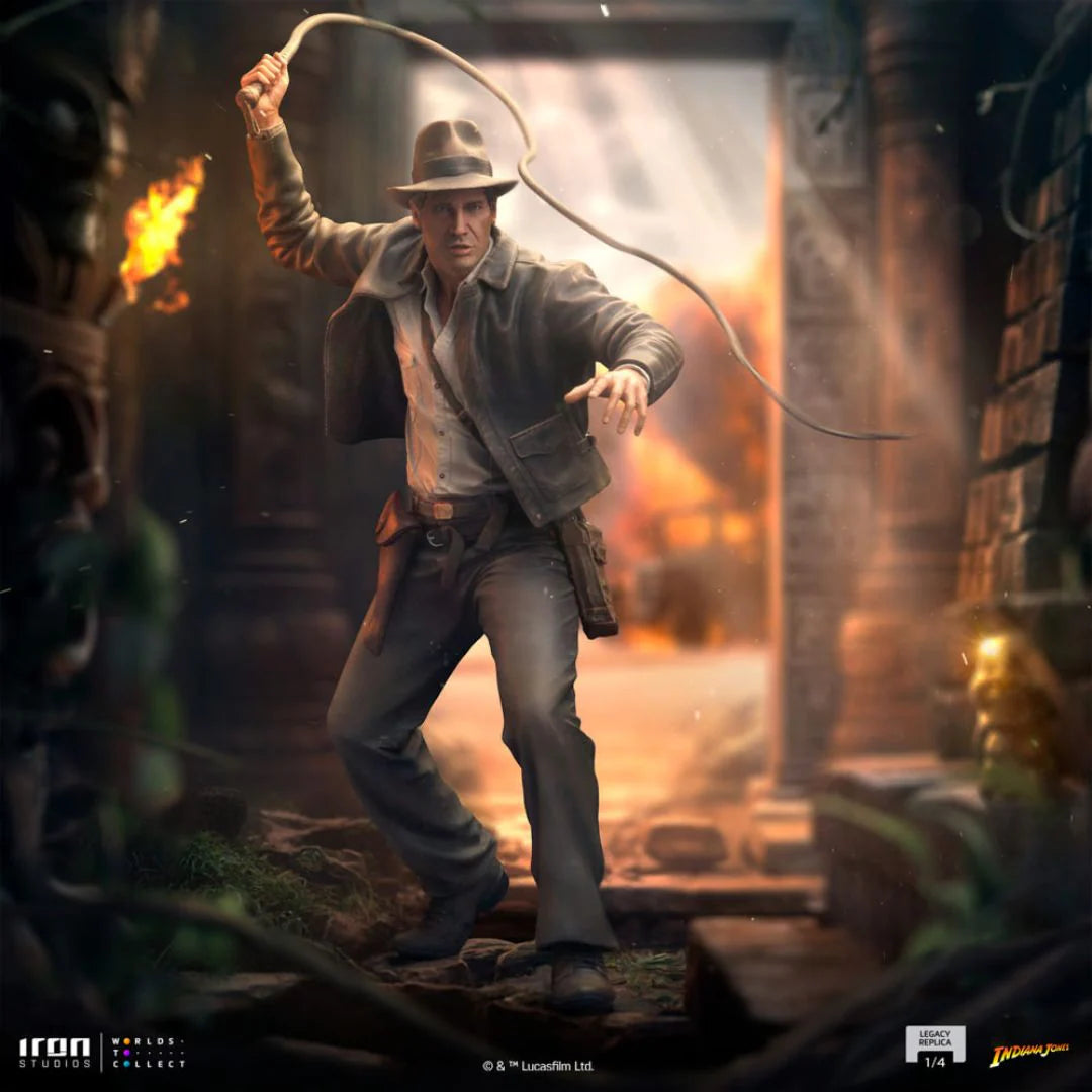 Indiana Jones Legacy Replica Statue By Iron Studios