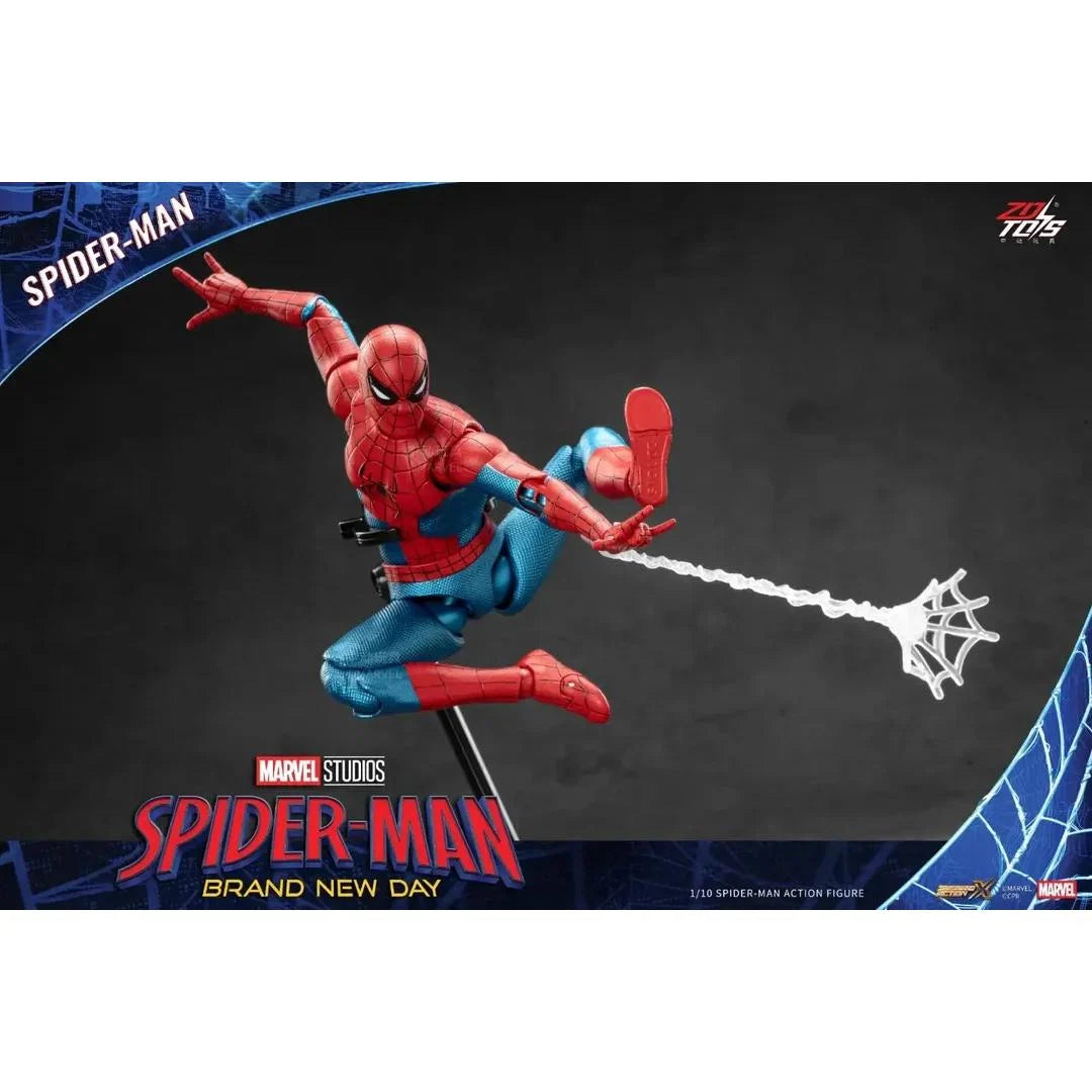 Spiderman Brand New Day Spiderman Action Figure By Zd Toys