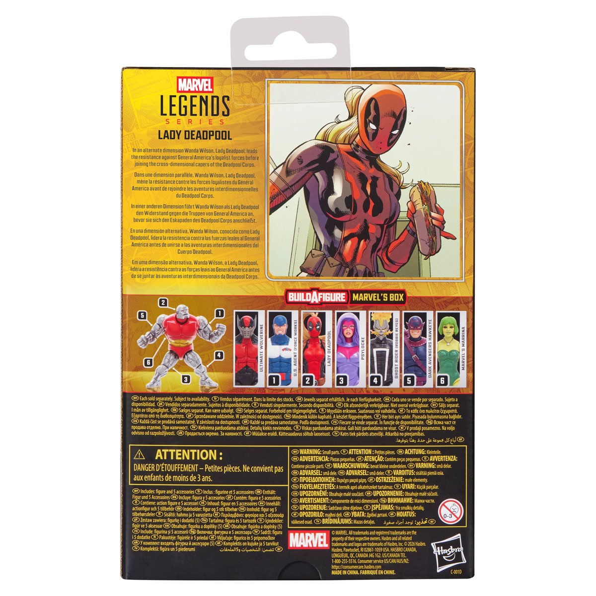 Marvel Legends Series Lady Deadpool Action Figure