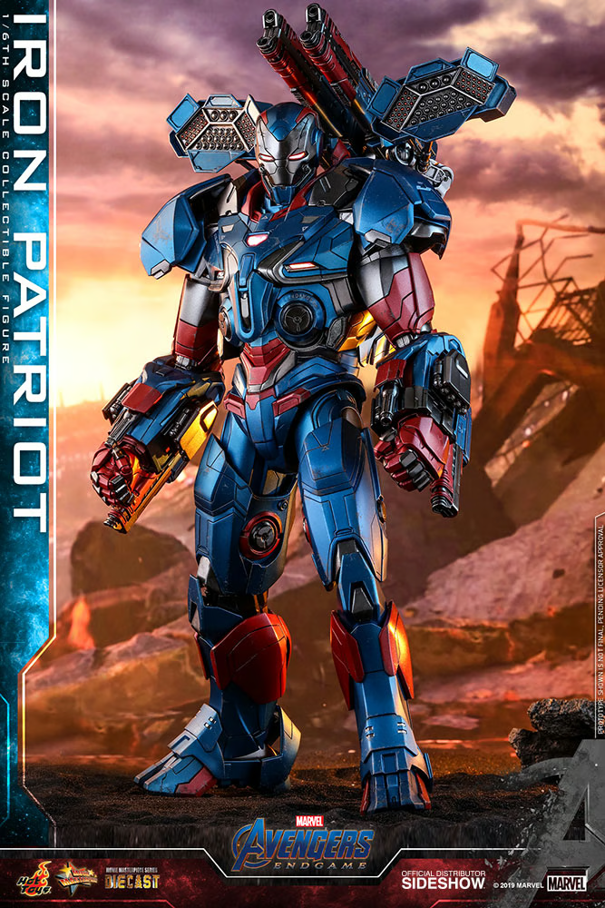 Iron Patriot Sixth Scale Figure By Hot Toys