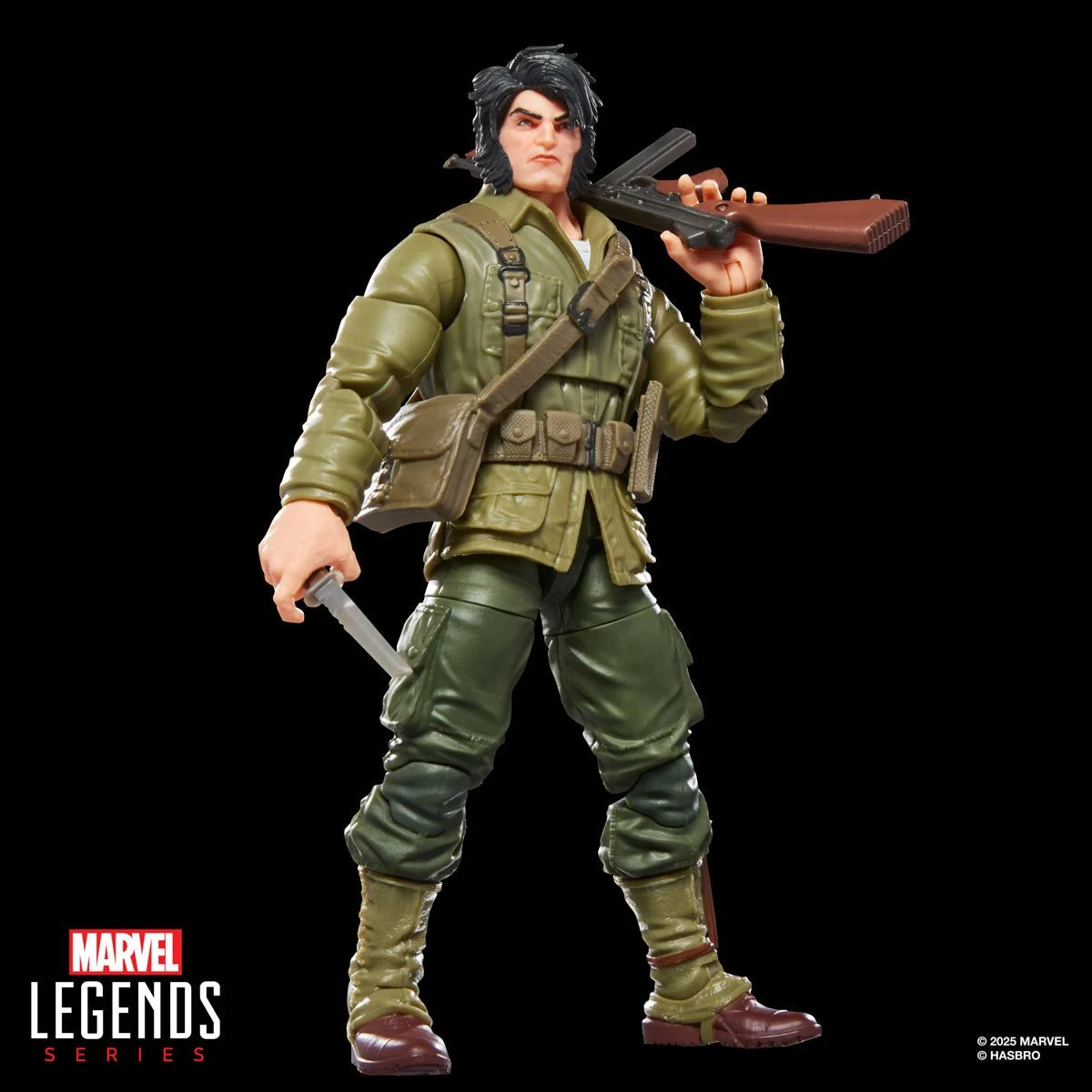 Marvel Legends Series Wolverine (WWII Logan) X-Men Comics Action Figure