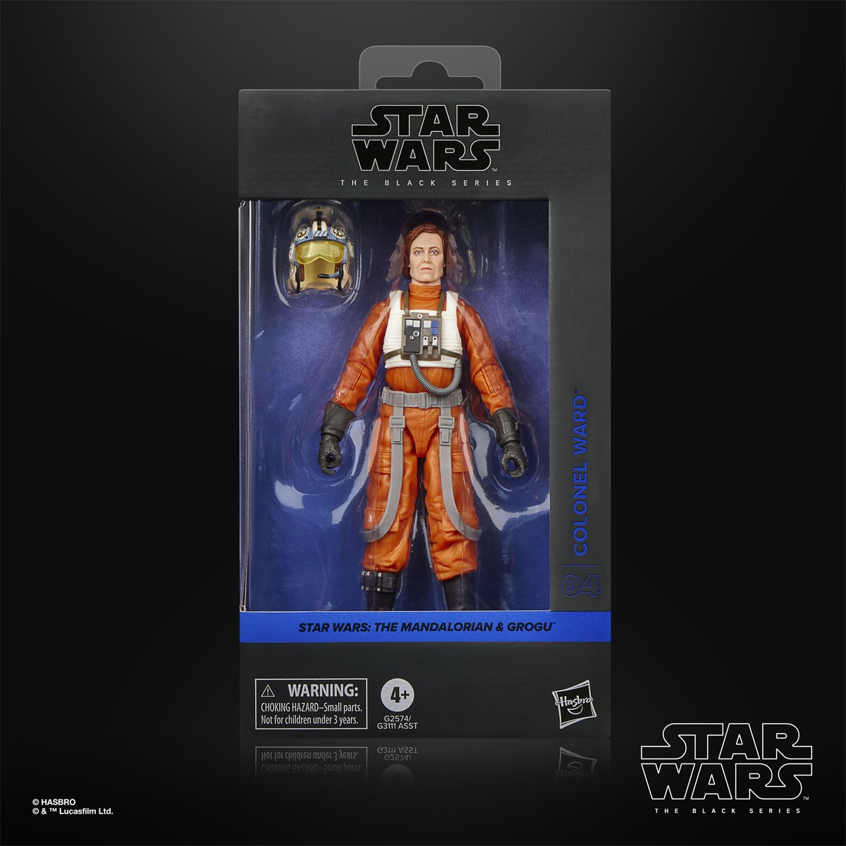 Star Wars The Black Series The Mandalorian & Grogu Colonal Ward Action Figure