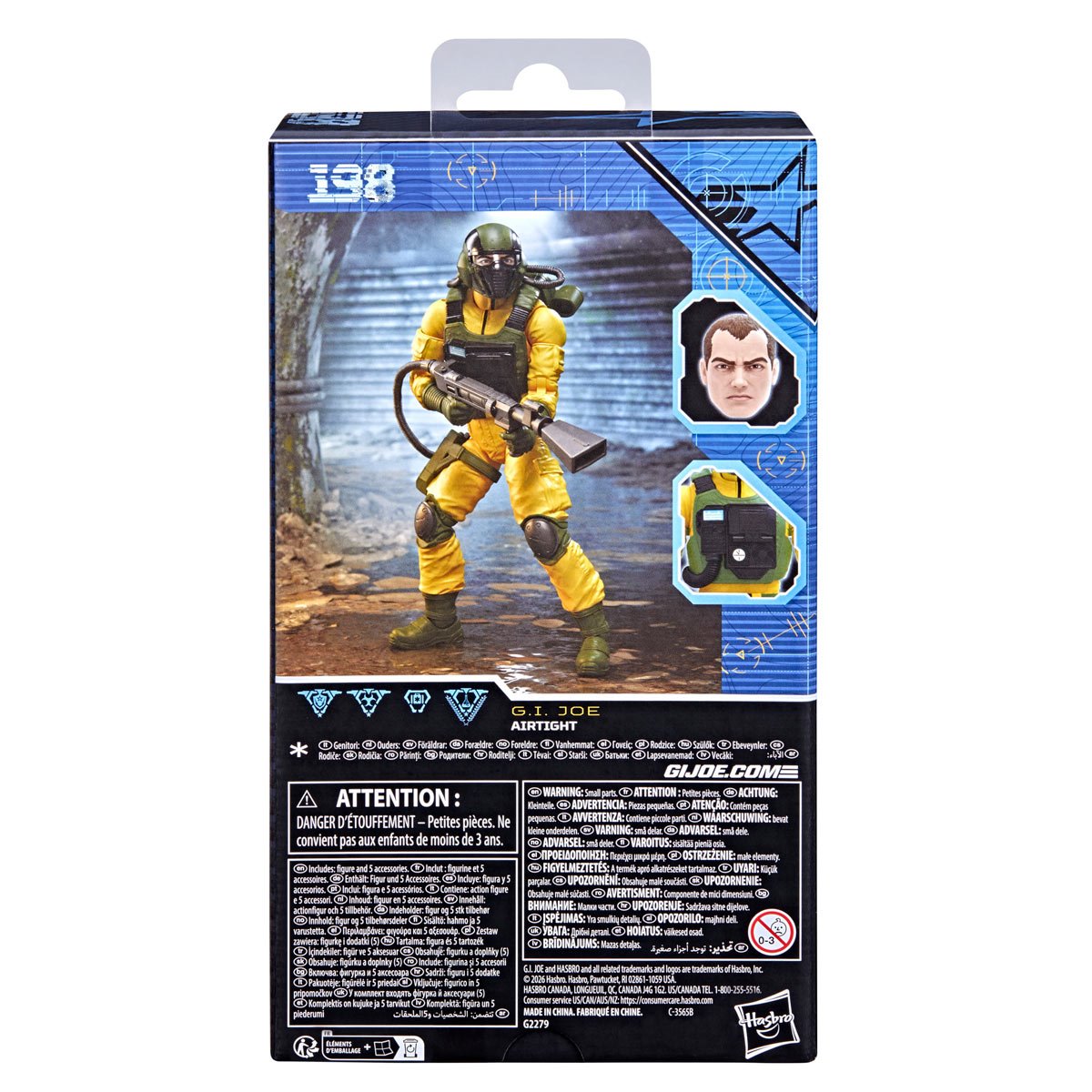 G.I. Joe Classified Series #198 Airtight Action Figure