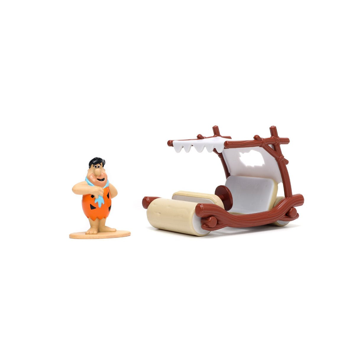 Flintstones Flintmobile 1:32 Scale Die-Cast Metal Vehicle with Fred Nano Figure by Jada Toys