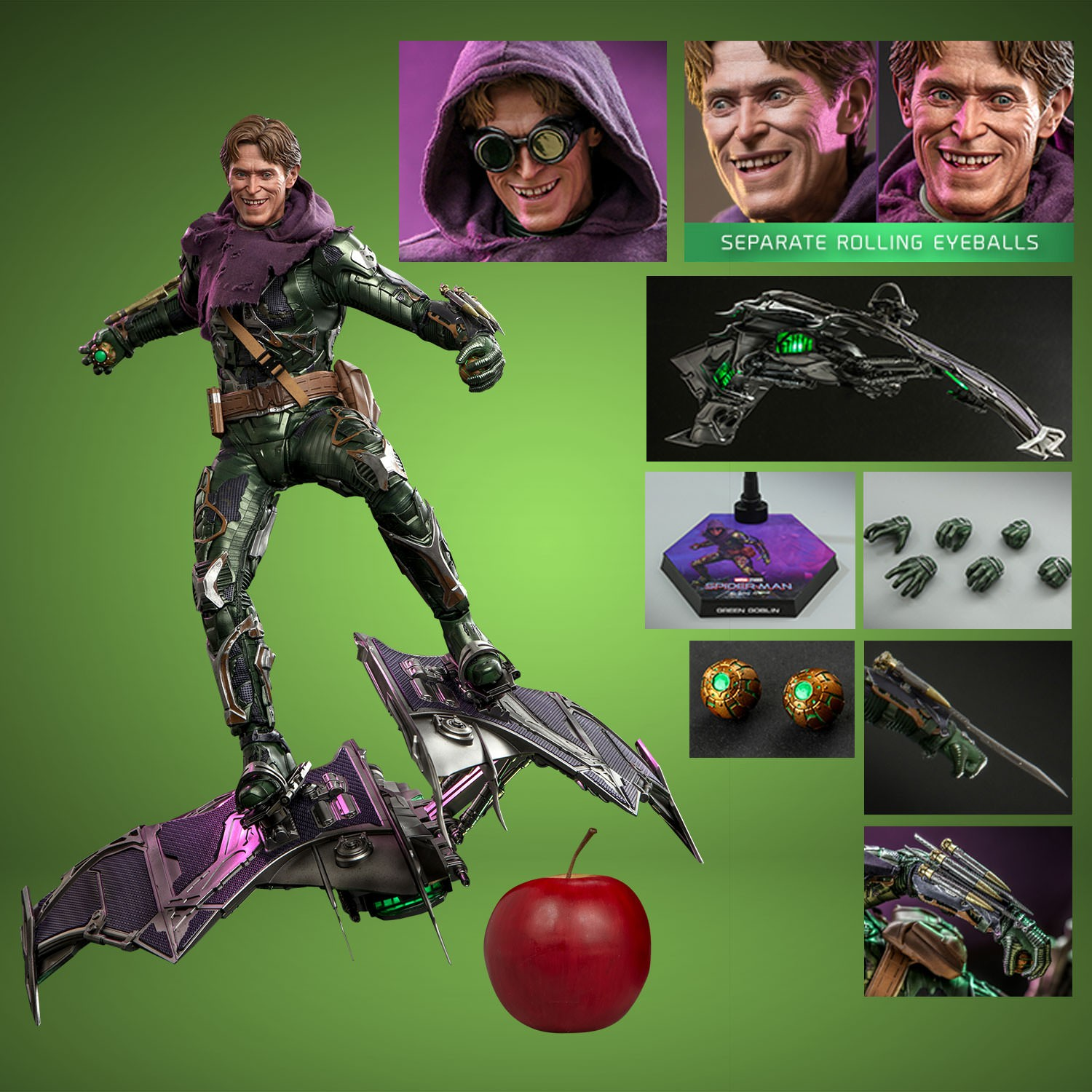 GREEN GOBLIN (UPGRADED SUIT) Sixth Scale Figure by Hot Toys