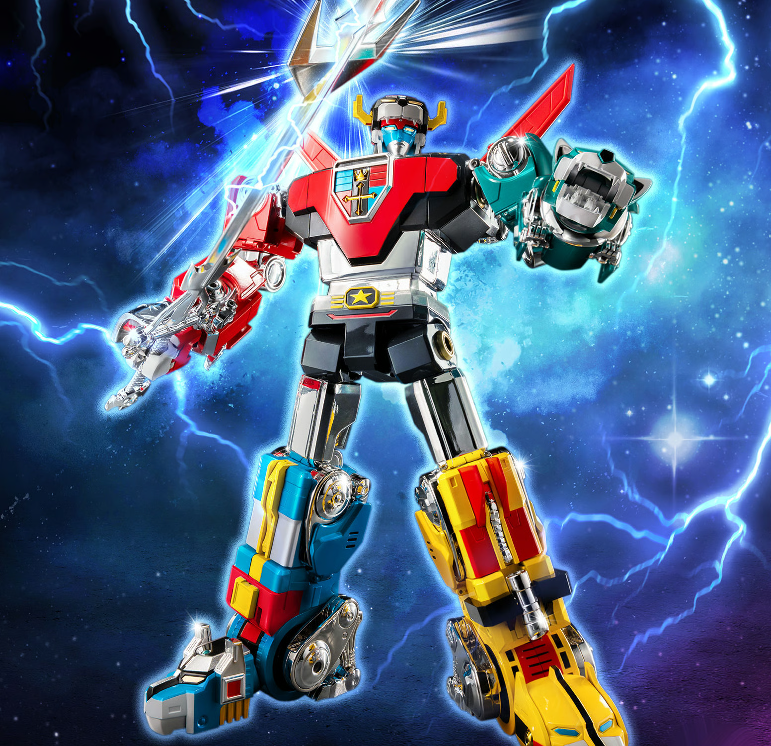 ROBO-DOU Voltron (Retro Toy Edition) Action Figure by ThreeZero