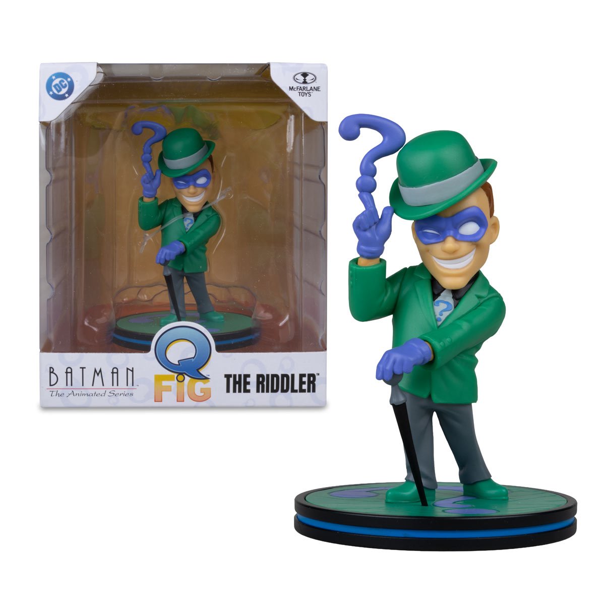 QMx Q-Fig DC Riddler Batman: The Animated Series Posed Figure