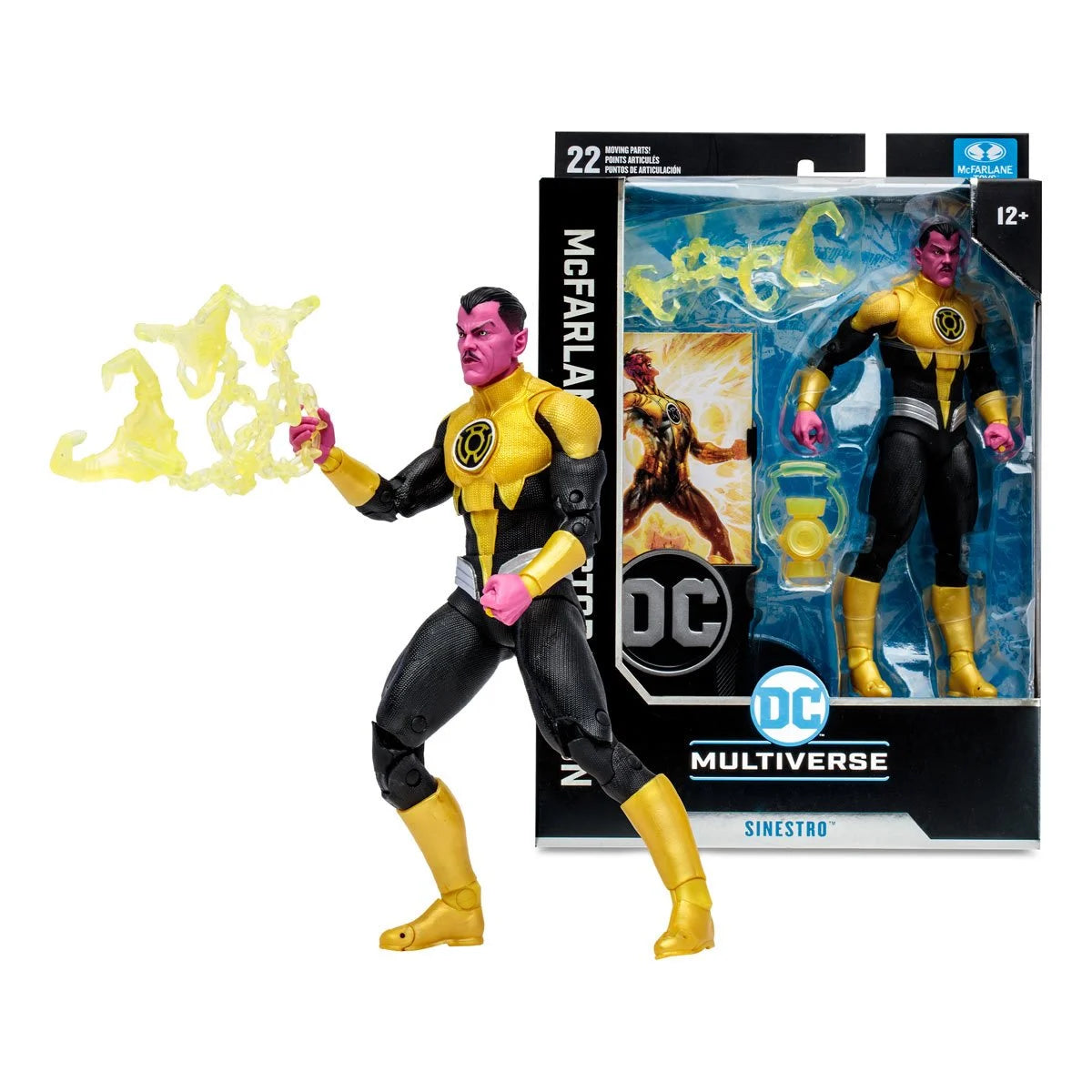 Sinestro Corps Wars  Collector Edition 7" Figure By McFarlane