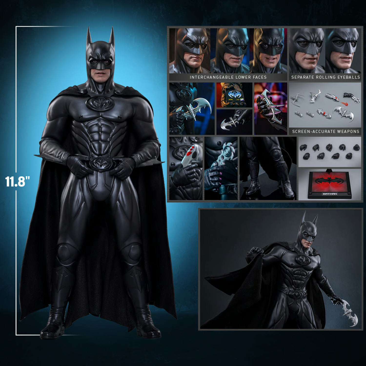 Batman (Batman and Robin) Sixth Scale Figure by Hot Toys