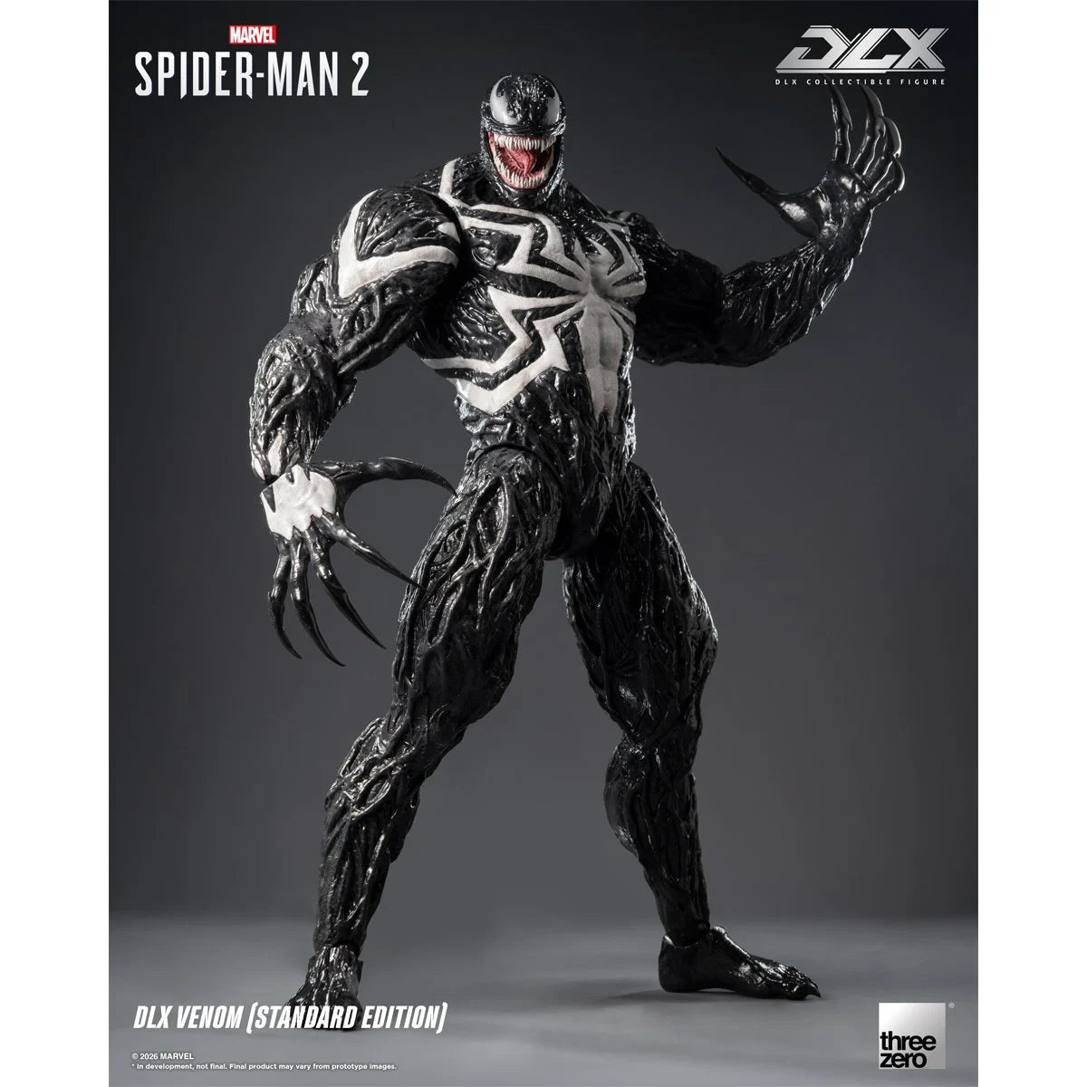 Marvel's Spider-Man 2 Venom Standard Edition DLX Figure By Threezero