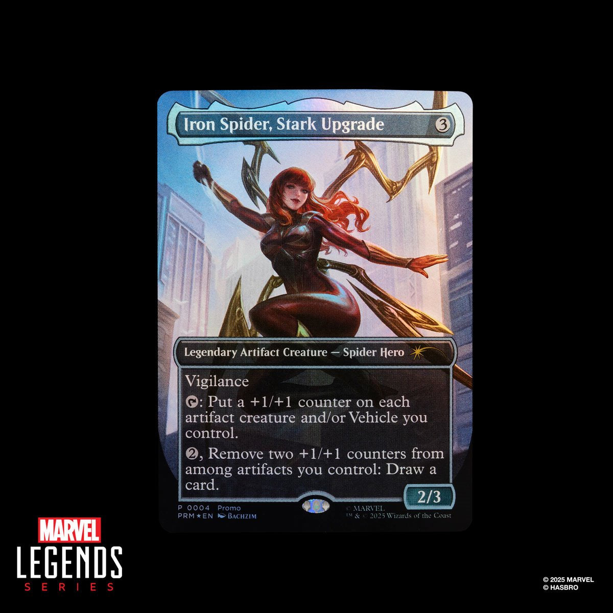 Spider-Man Marvel Legends Magic: The Gathering Mary Jane Watson (Iron Spider) Action Figure