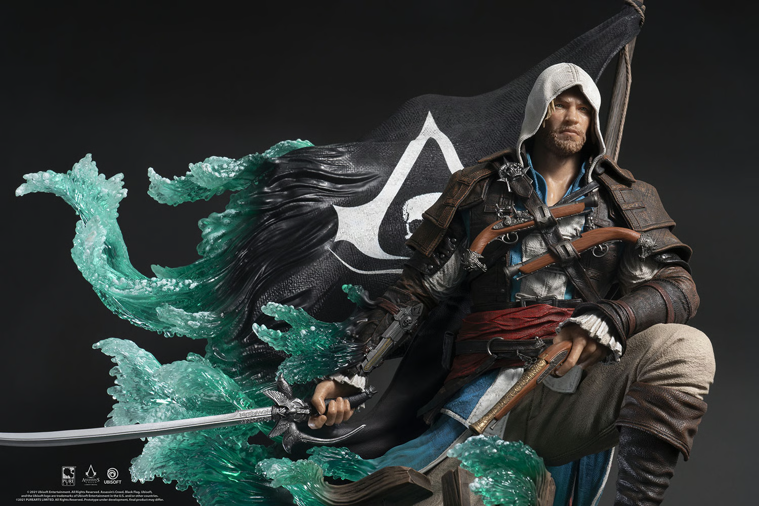Captain Edward Kenway Statues by PureArts