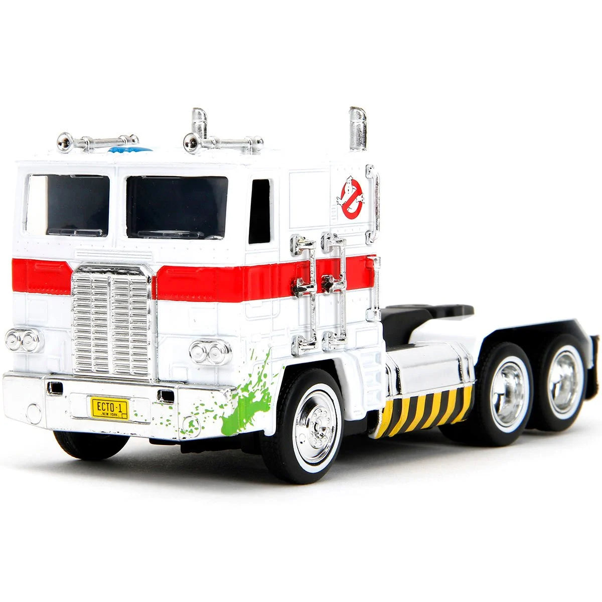 Hollywood Rides Transformers Ghostbusters G1 Optimus Prime Mashup 40th Anniversary Die-Cast Metal Vehicle