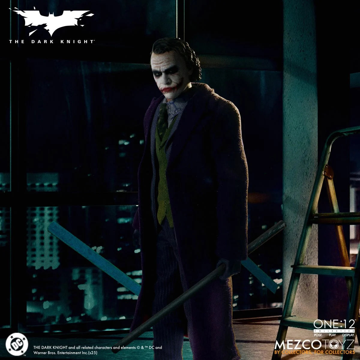 The Dark Knight Joker One:12 Collective Action Figure by Mezco
