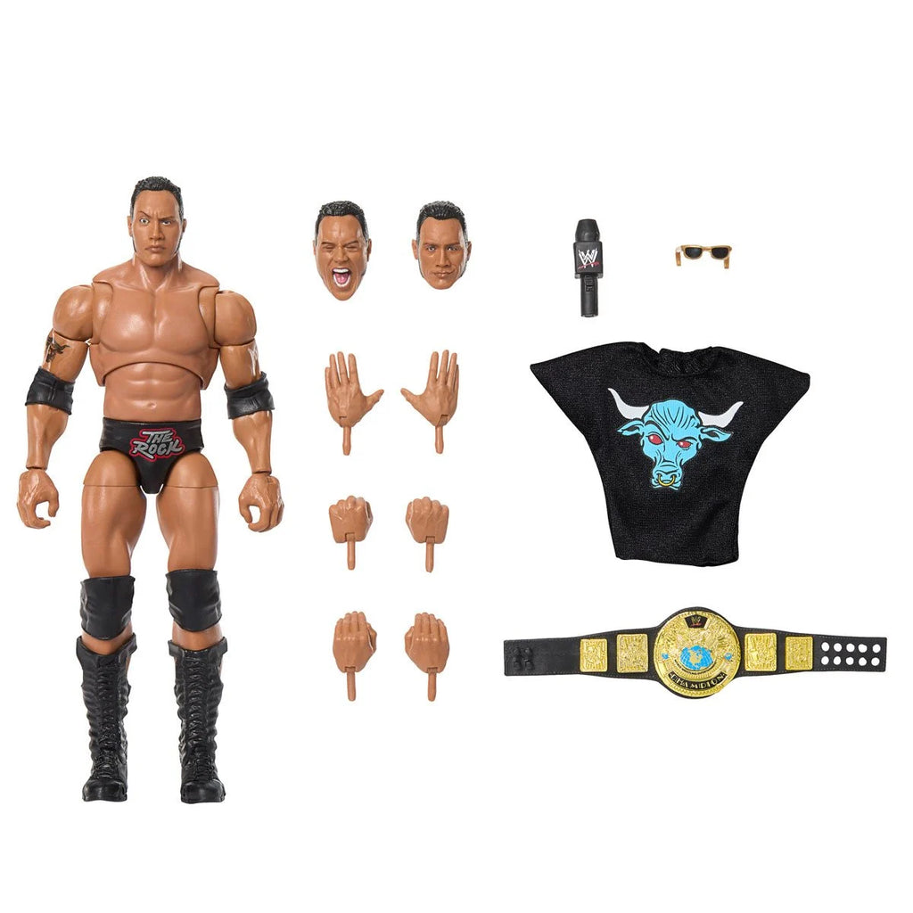 WWE Elite Ultimate The Rock ザー・ロック 9ff5347b3b2549d8a0ea936a5afdcc