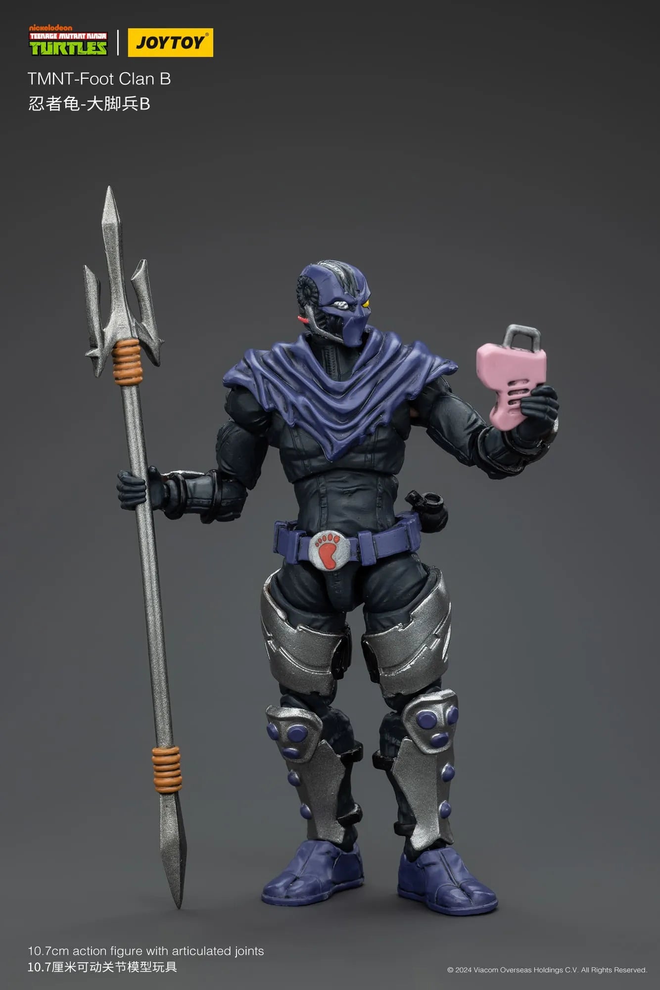 TMNT Foot Clan B Action Figure By Joytoy