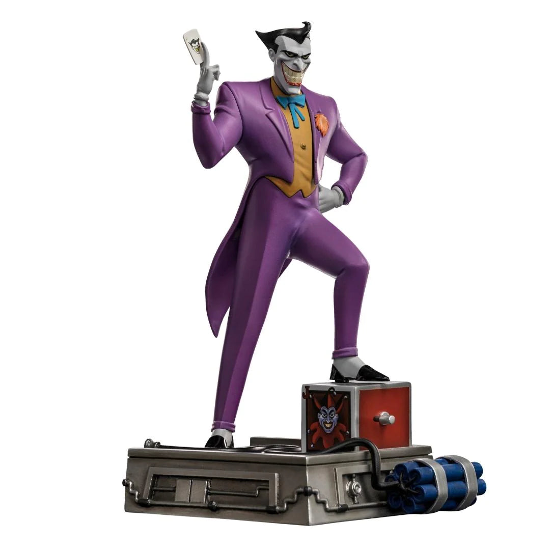 Joker Batman Animated Series Art Scale 1/10 Statue By Iron Studios