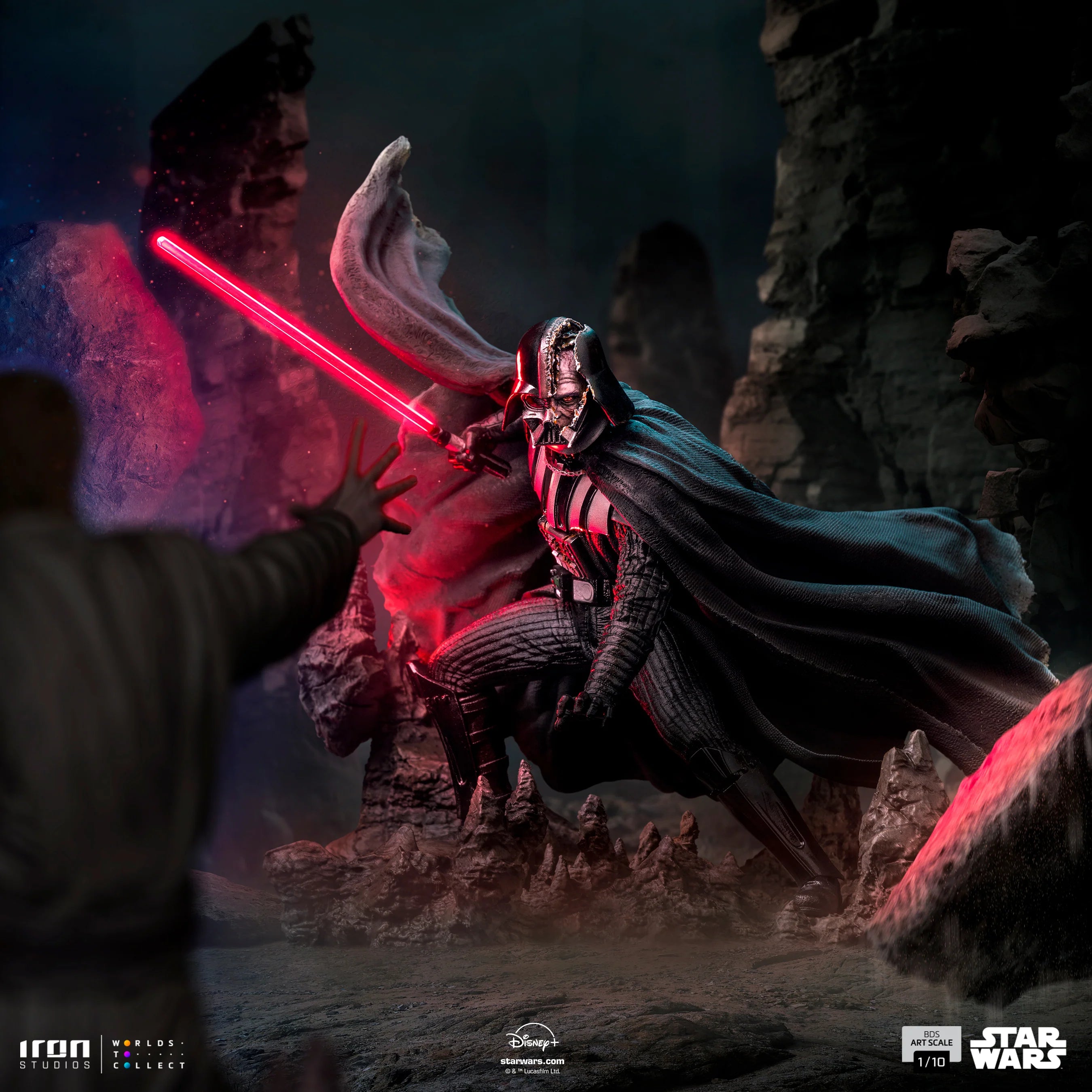 Darth Vader Star Wars BDS Art Scale 1/10 Statue By Iron Studios