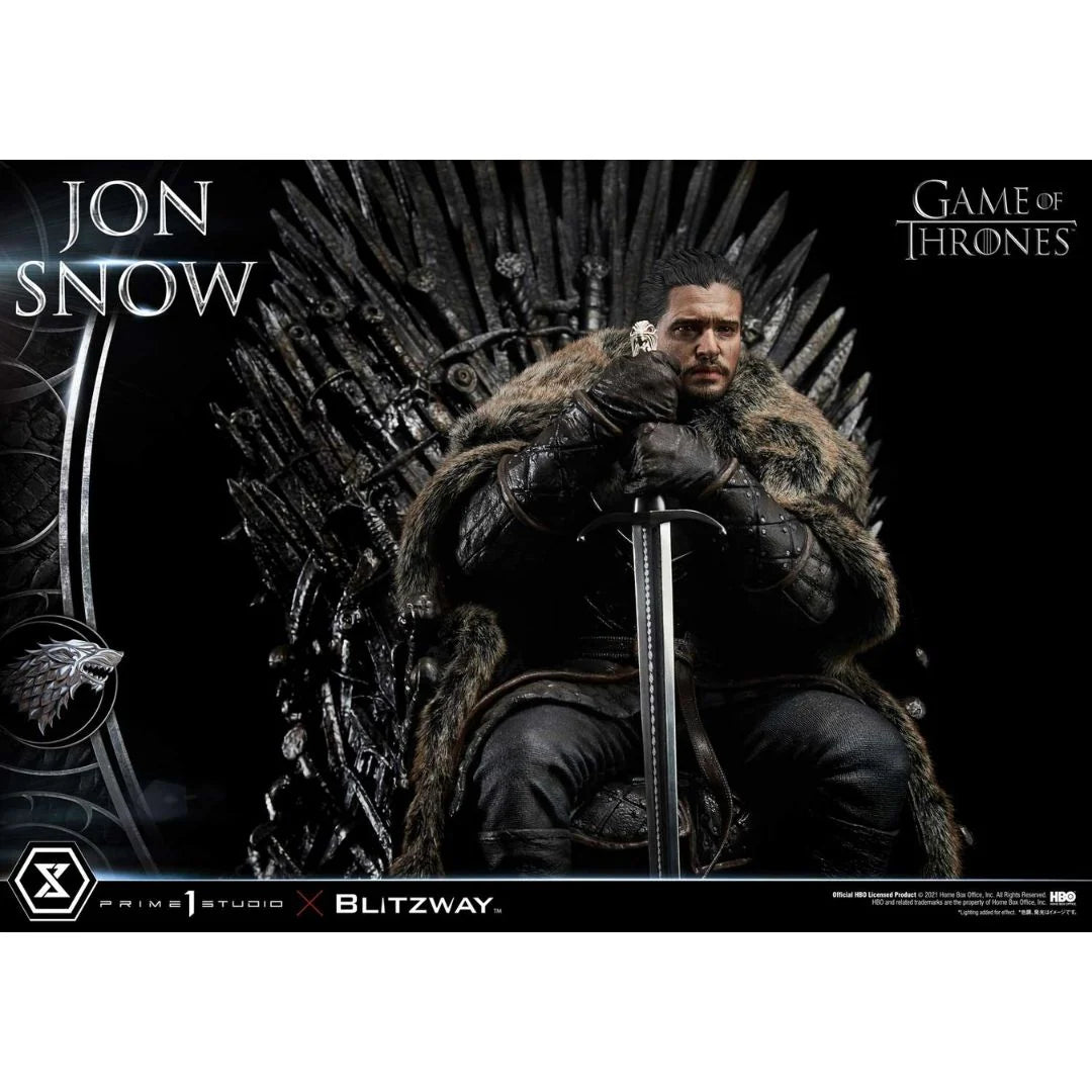 Game Of Thrones Jon Snow 1/4th Scale Figure by Prime1 Studios