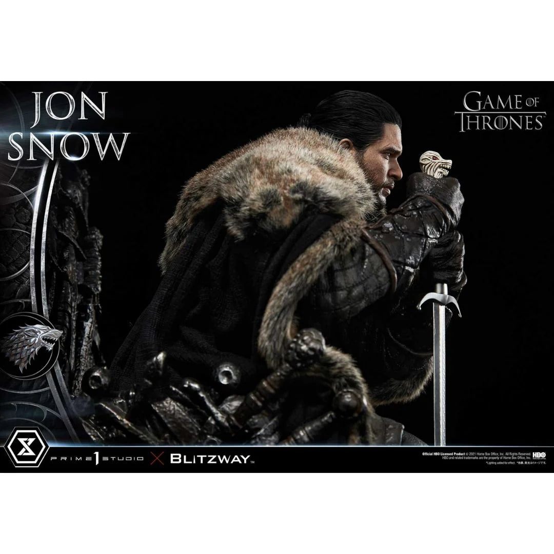 Game Of Thrones Jon Snow 1/4th Scale Figure by Prime1 Studios